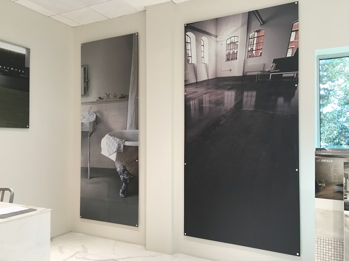 Wall Graphic Displays for Showrooms in Orange Anaheim CA