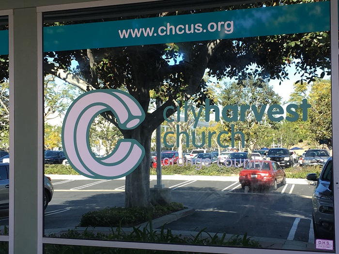 Window Graphics for Churches in Orange County