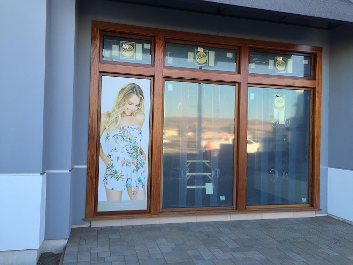 Vinyl Window Wraps for Orange County Mall Stores