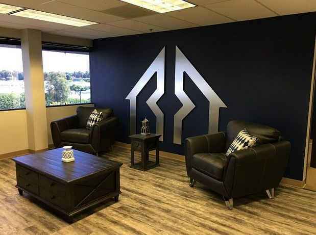 Lobby signs for real estate offices in Orange County
