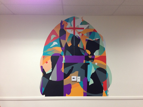 Vinyl Wall Murals for Churches in Orange County