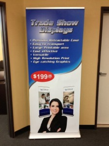 199 retractable banner stands Anaheim CA