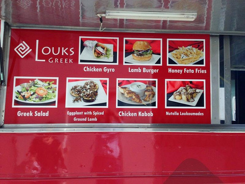 Food truck Menu Graphics Orange County