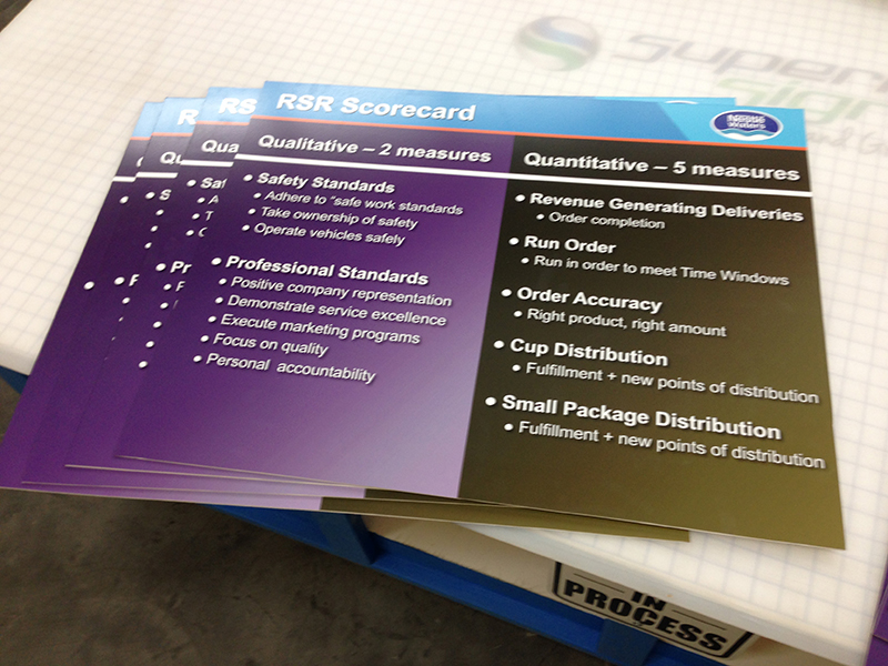 Nestle Waters Wins with Lean Six Sigma Signs in Orange County