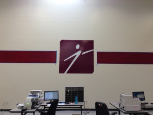 warehouse vinyl wall graphics
