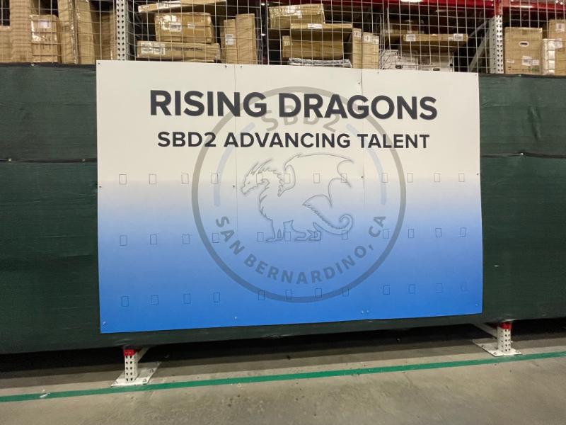 Riverside County, CA Warehouse Banners Recognize Employee and Community Efforts