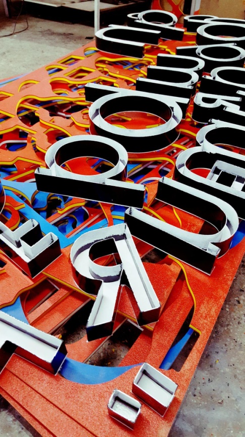 Dimensional Letter Types