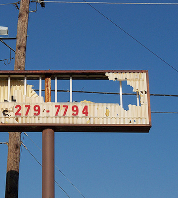Broken Signage