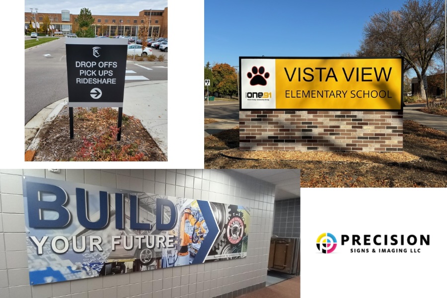 Burnsville, MN - Custom School Signage from a Shop: Get Ready for a New Year