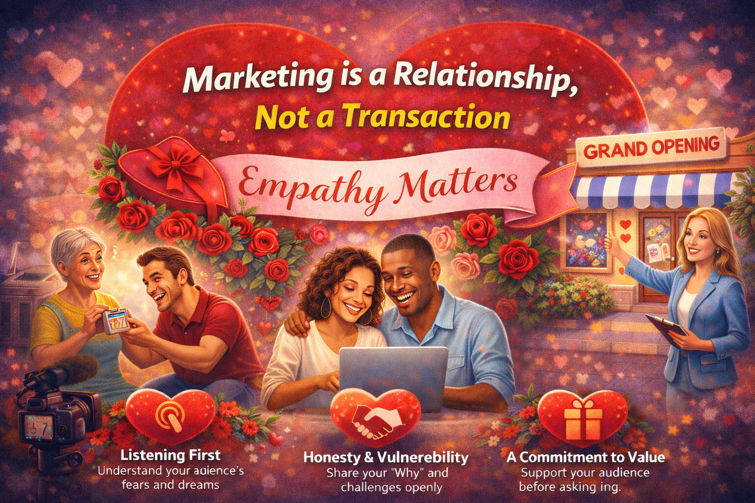 Cape Coral, FL - Love, Empathy, and the Art of the "Digital Love Letter"
