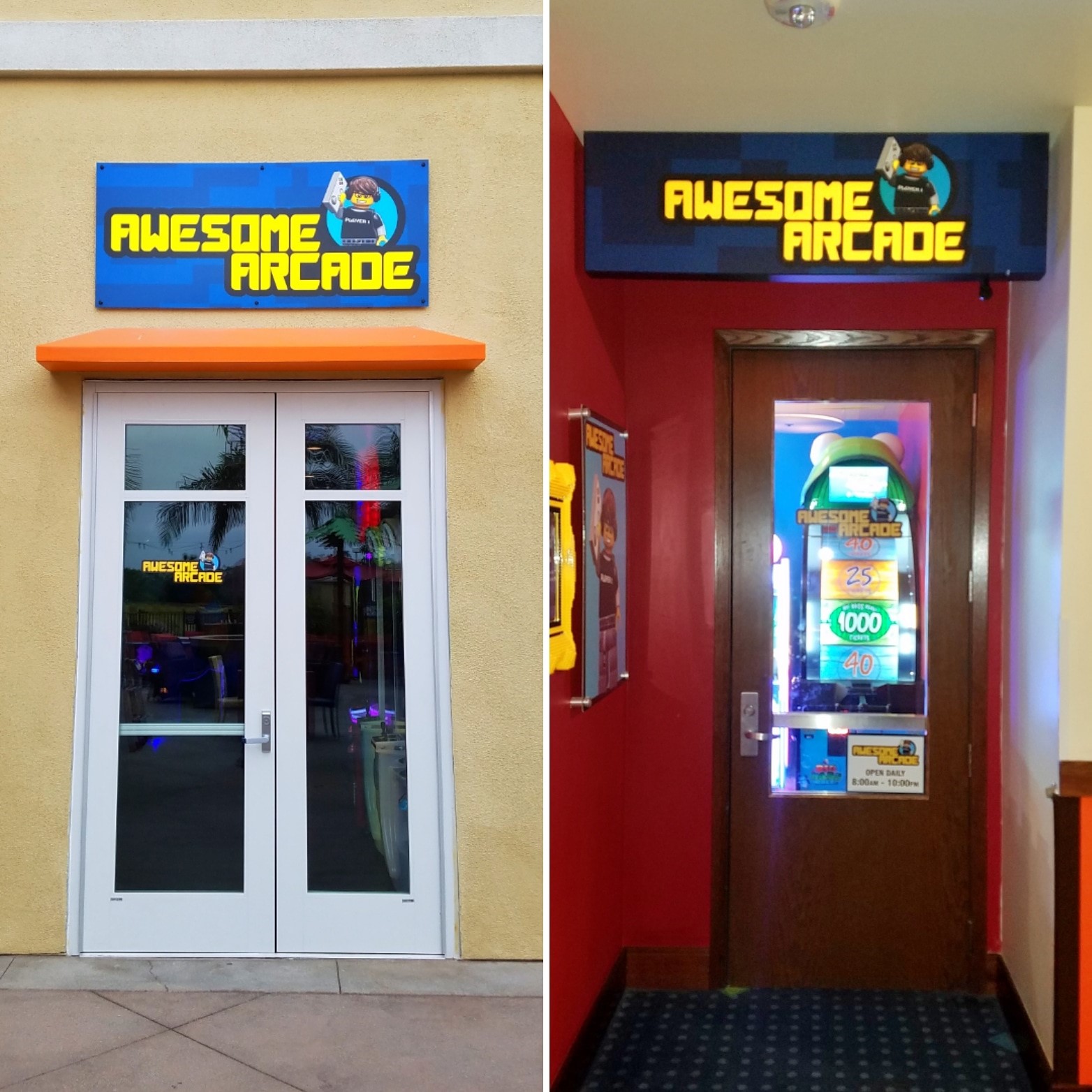 Illuminated Building Sign
