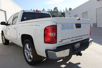 Pacific Coast Constr Truck Graphics