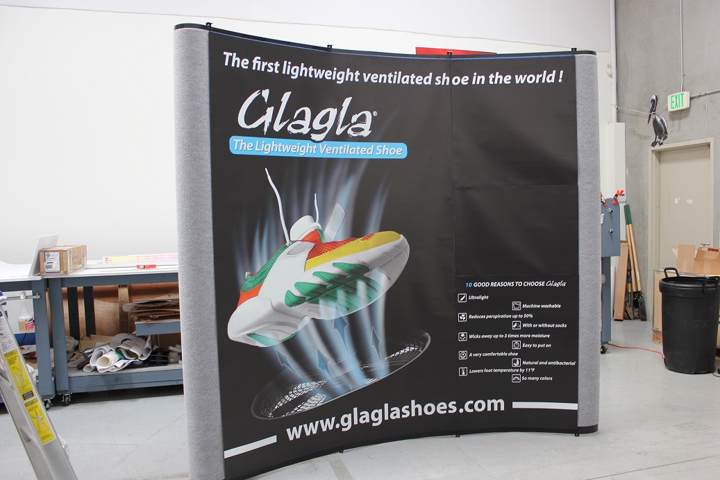 Trade Show Display for Coolest Shoes