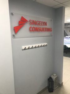 Custom Acrylic Lobby Sign
