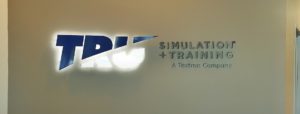 Interior Illuminated Company Sign