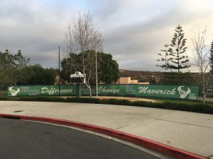 Custom Entry Fence Banners for LCCHS