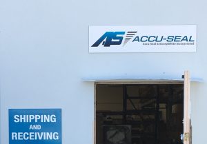 Aluminum Signs for Back Door