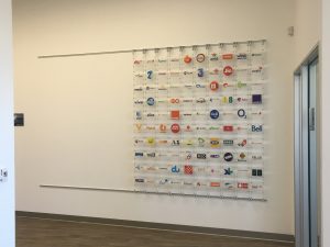 Corporate Lobby Display Tracks