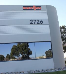 Building Sign for Samtec Carlsbad