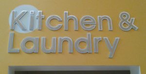 Custom Classroom Wayfinding Sign Kitchen