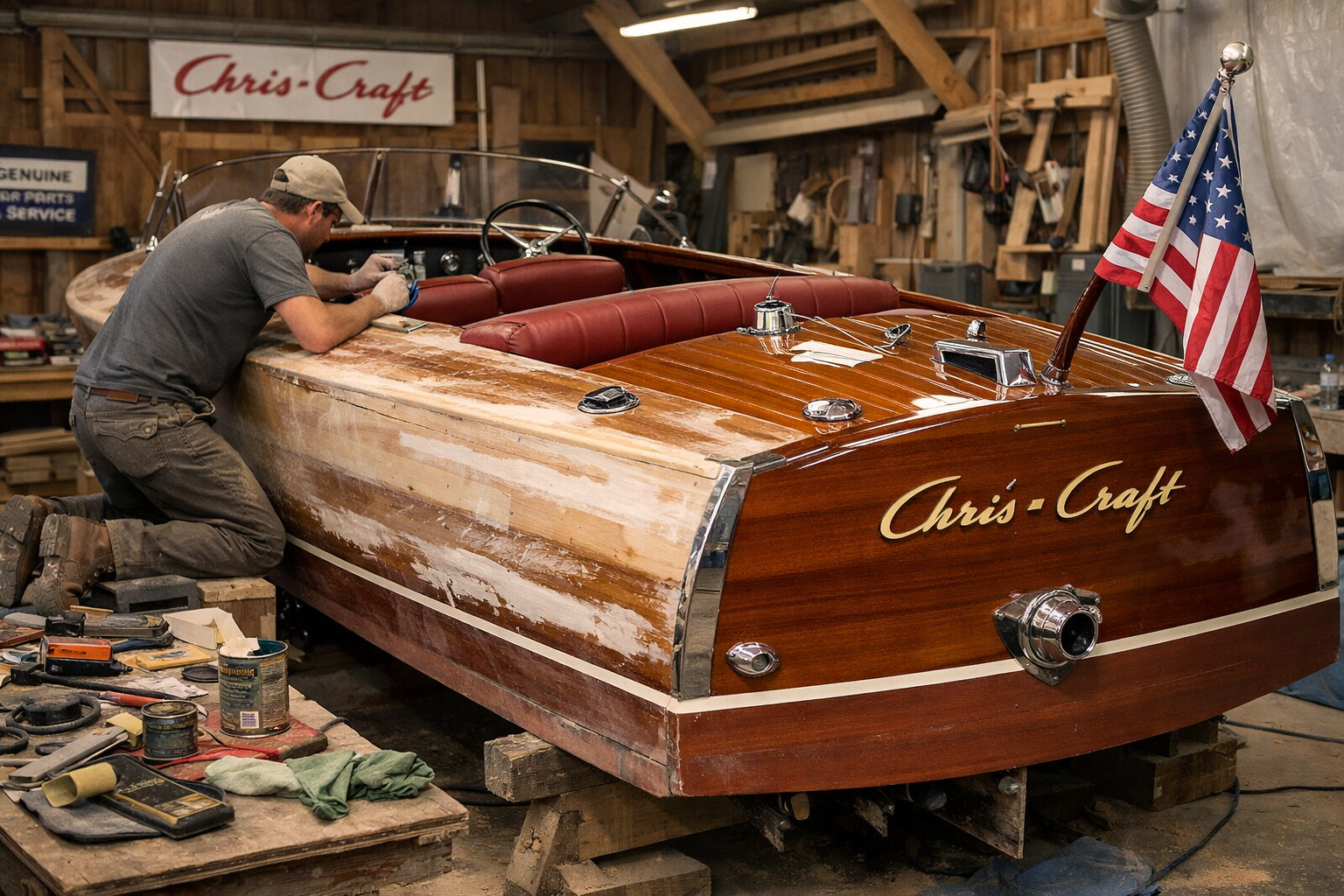 Carson City, NV - How Does Wooden Chris-Craft Restoration Improve Value?