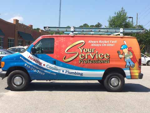 Raleigh NC Vehicle Wraps