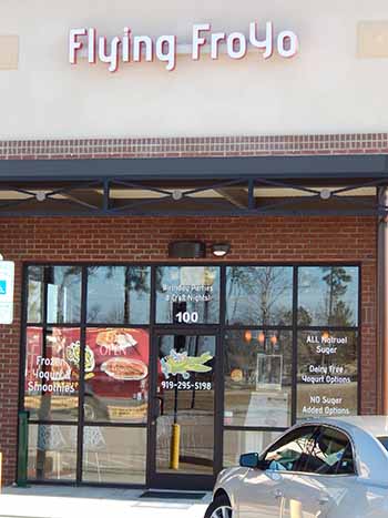 Channel Sign & Vinyl Window Graphics - Raleigh, NC