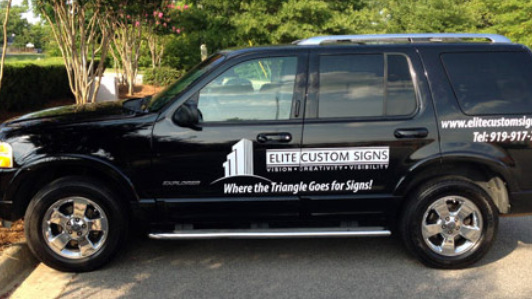Classy fleet graphics in Raleigh NC
