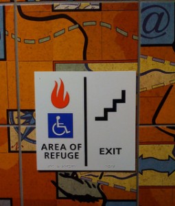 ADA Exterior Accessibility Signs Raleigh NC