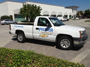 Auto Dealership Parts Truck Graphics Raleigh NC