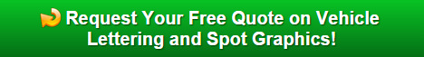 Free quote on vehicle lettering and spot grphics Cary NC