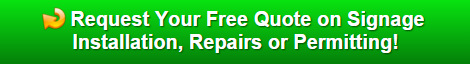 Free quote on sign installation, repair or permits for Raleigh NC