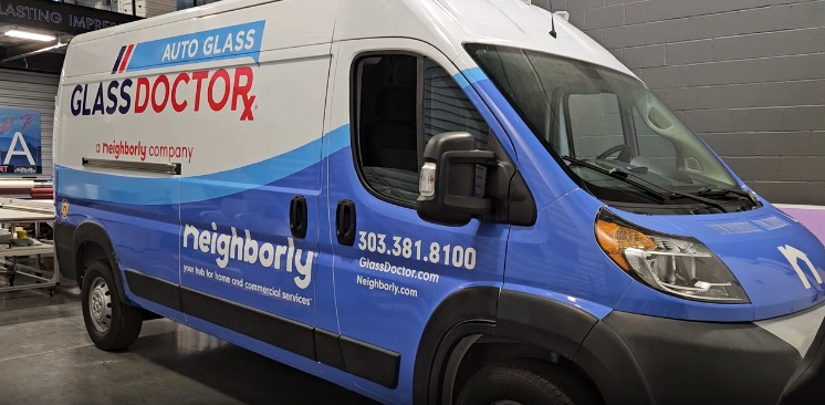 Castle Rock CO - Custom Van Wrap Installation Services from a Local Sign Company