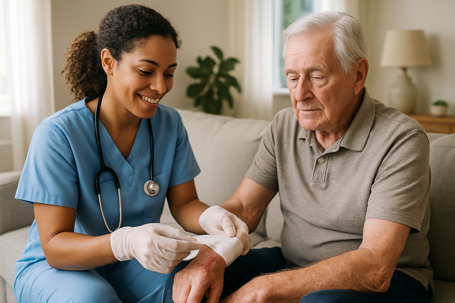 Oakland, CA — Wound Care Nursing Services for Seniors Recovering Safely at Home