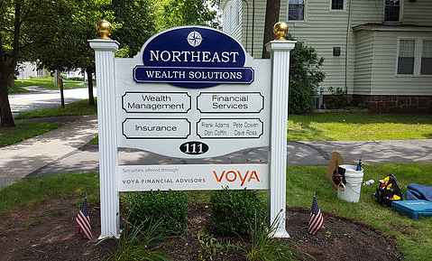 Wallingford, CT - Updating Existing Lobby Signs with New Branding in Northeast