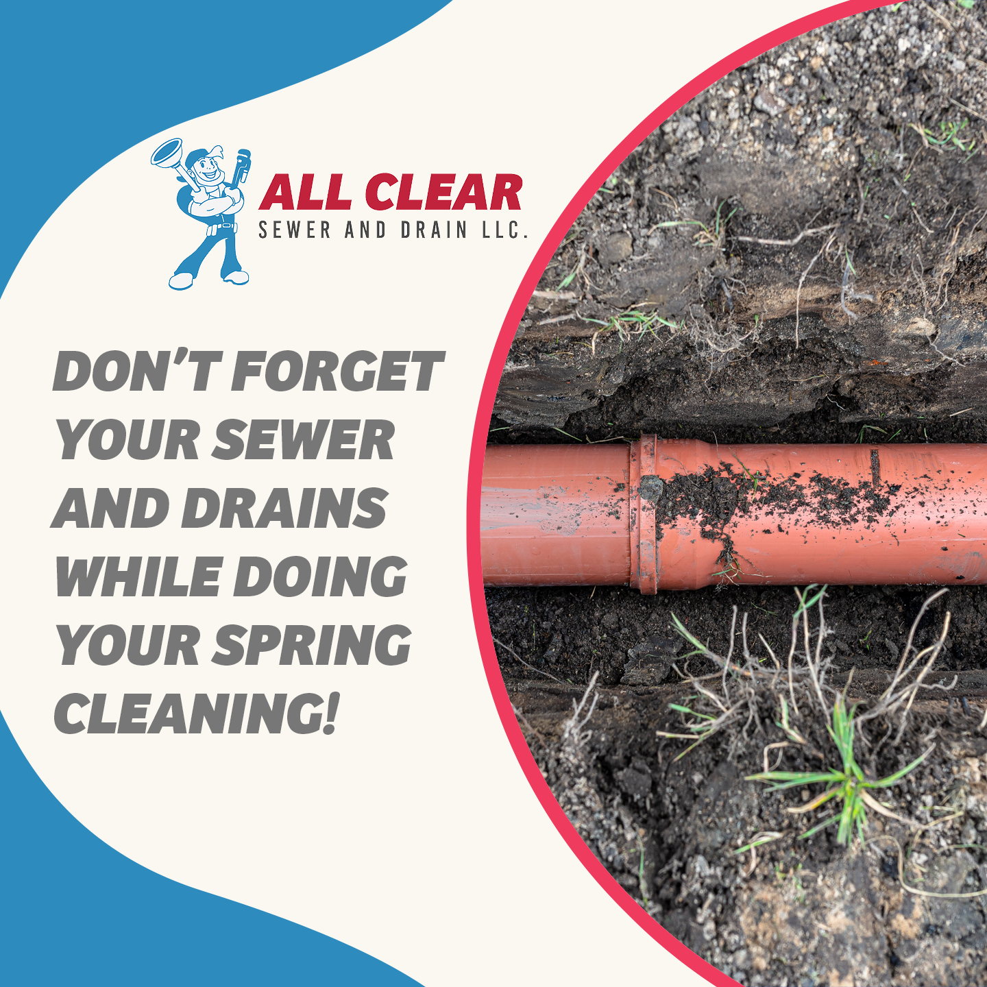 Don't Miss Cleaning Your Drains During Your Spring Cleaning! | All Clear Sewer