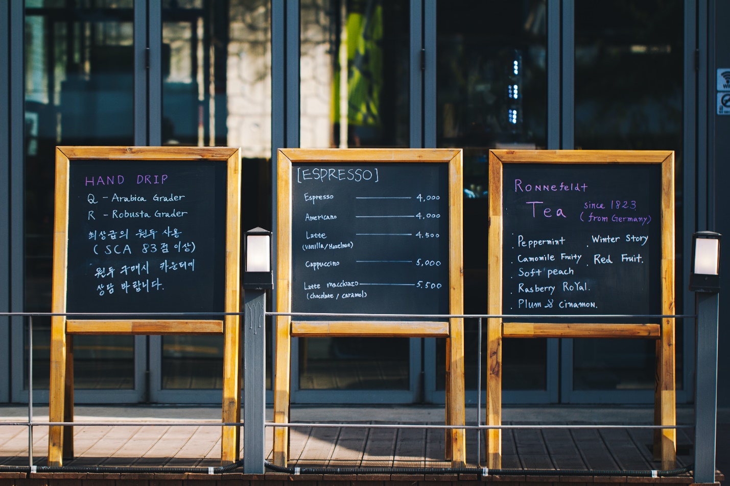 Sidewalk Signs