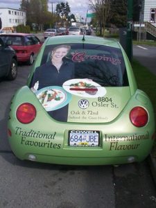 Vehicle Wraps on Windows