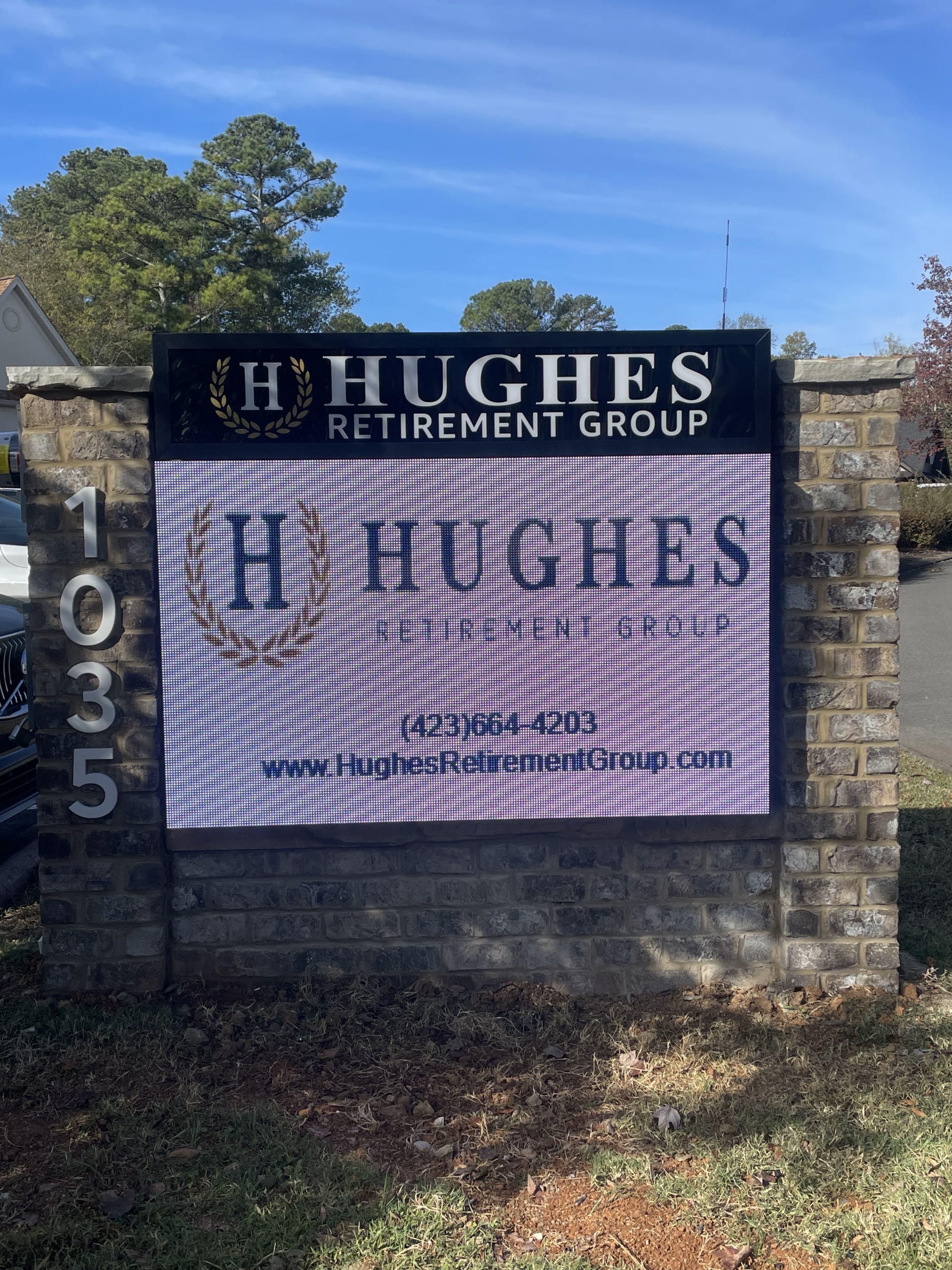 Cleveland, TN - EMC Monument Signs for Financial Services Company | Signage News