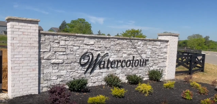 Ooltewah, TN - Sign Company Completes Monument Signs Project for Home Builder