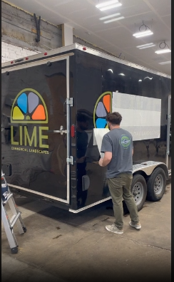 Chattanooga, TN - Custom Vehicle Graphics for a Local Landscaping Company