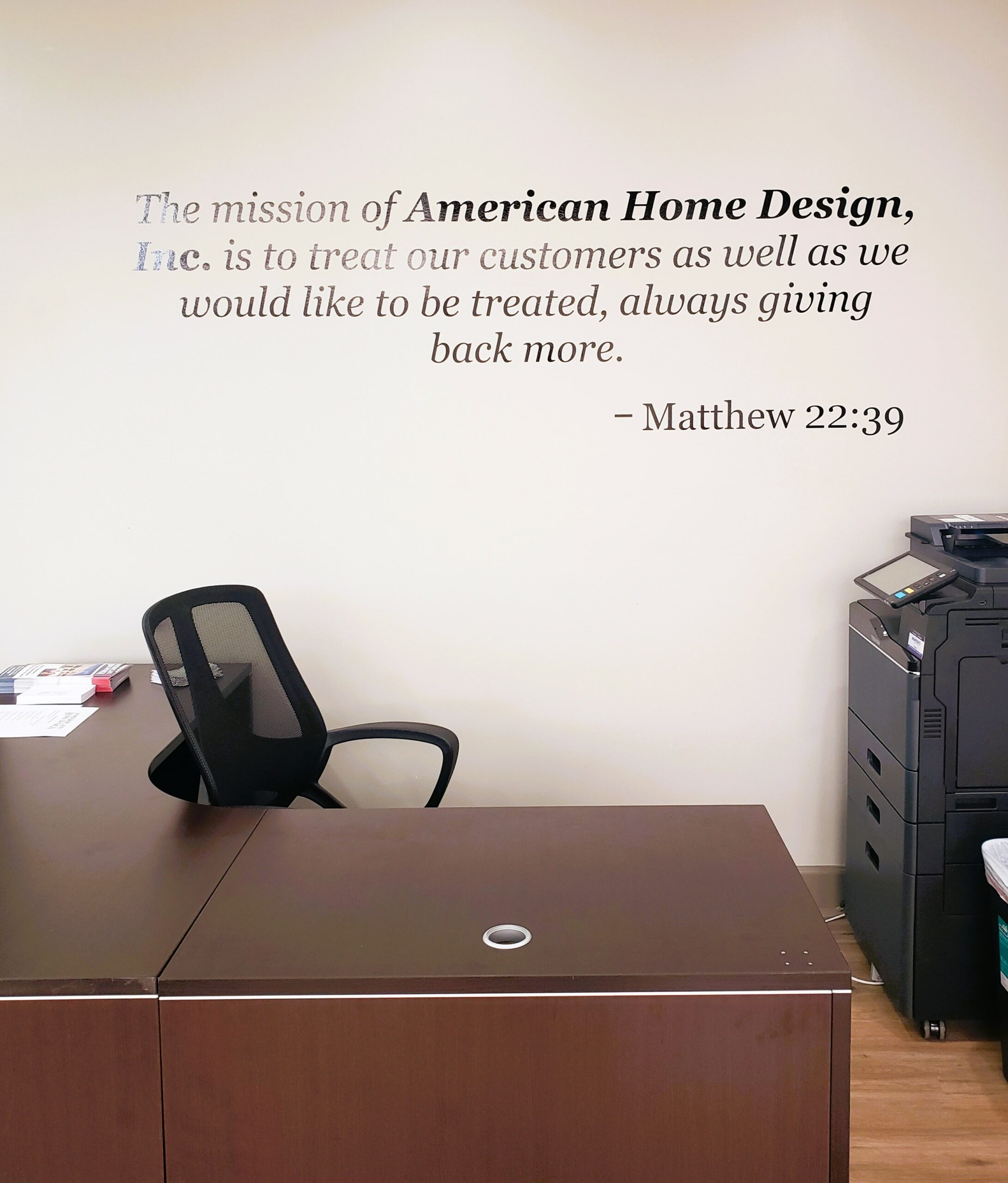 Chattanooga, TN–Do Donor Walls, Timeline Walls & Mission Statements Build Trust?