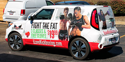 iLoveKickBoxing - Car Wrap