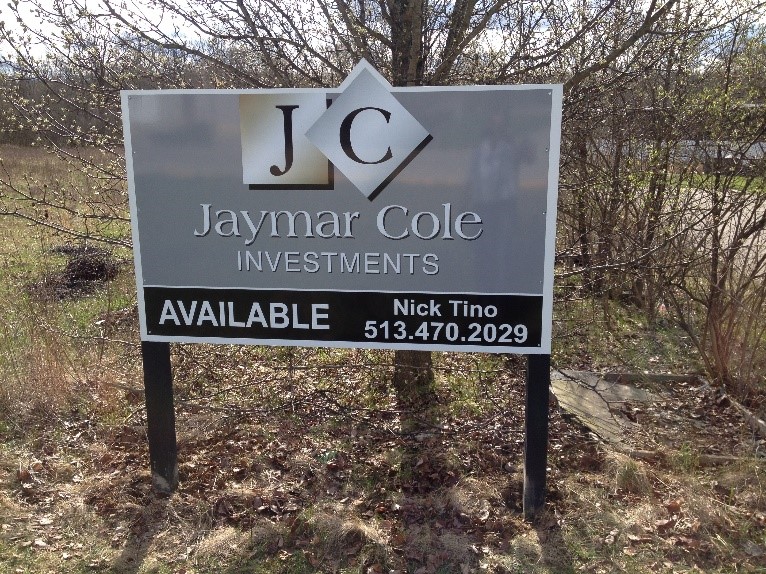 Fairfield, OH – Custom Real Estate Sign Developed for Jaymar Cole Investments