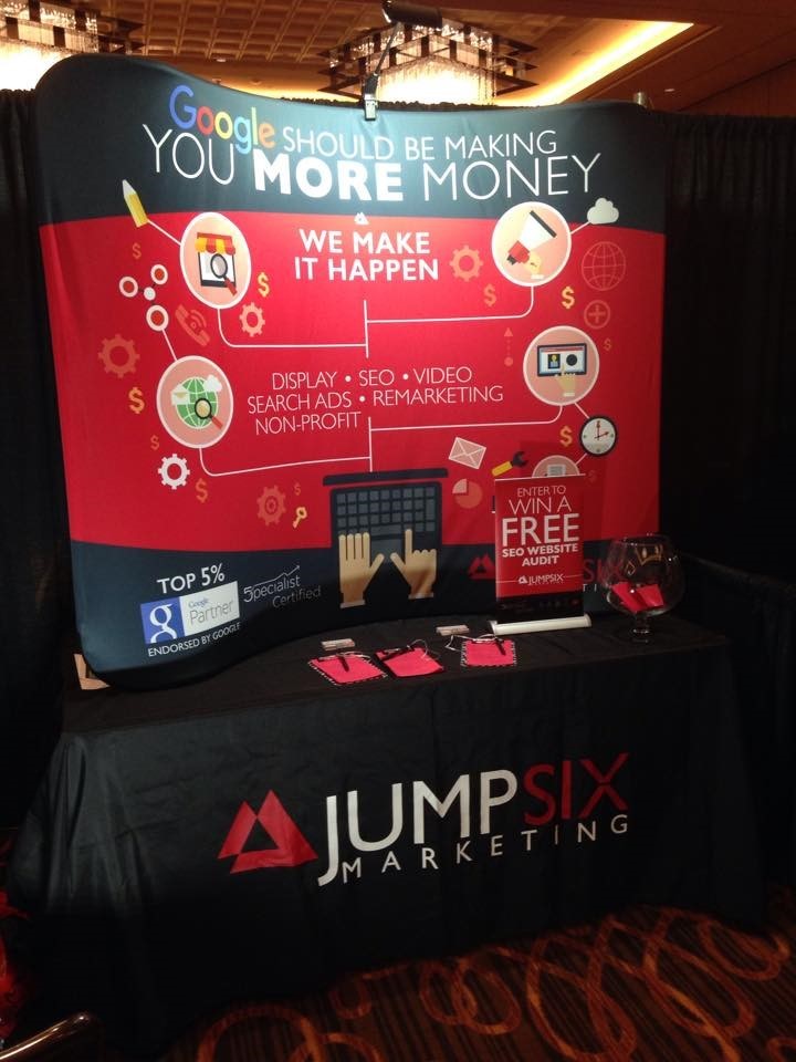 Cincinnati, OH – Custom Trade Show Display for Jumpsix Marketing