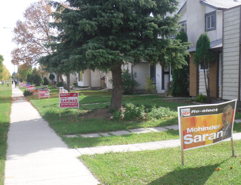 election signs