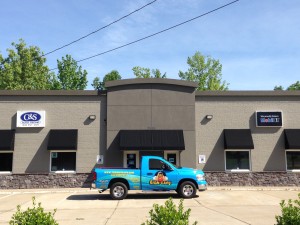 C&S installed sign Mobil 1