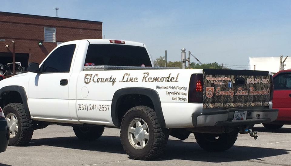Clarksville, TN - Vehicle Wrap Advertising for County Line Home Remodeling Company