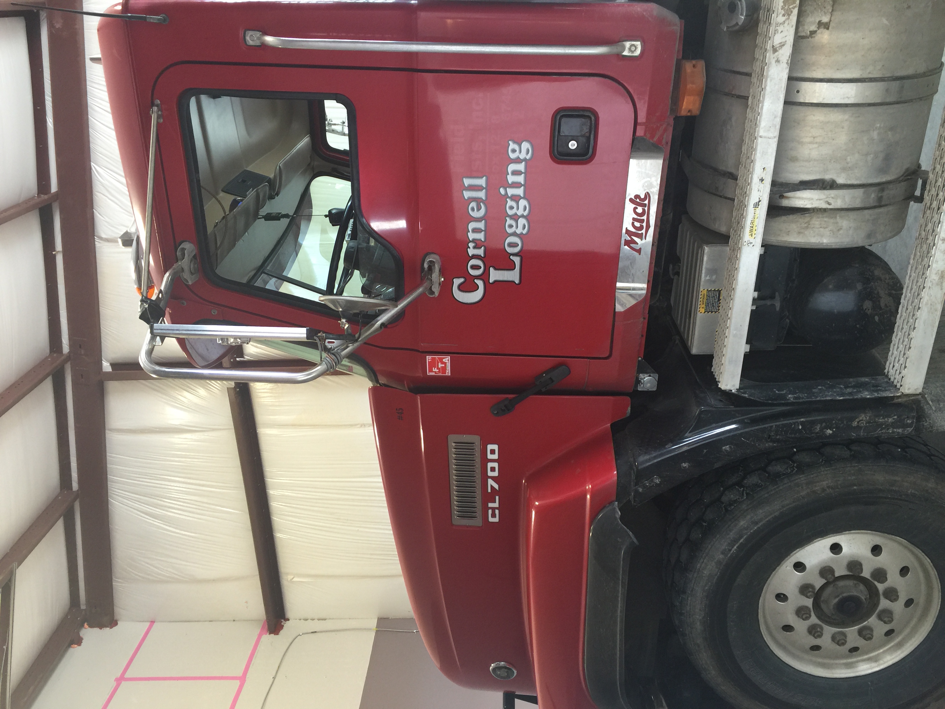 CLARKSVILLE, TN - Company Truck Lettering for Cornell Logging