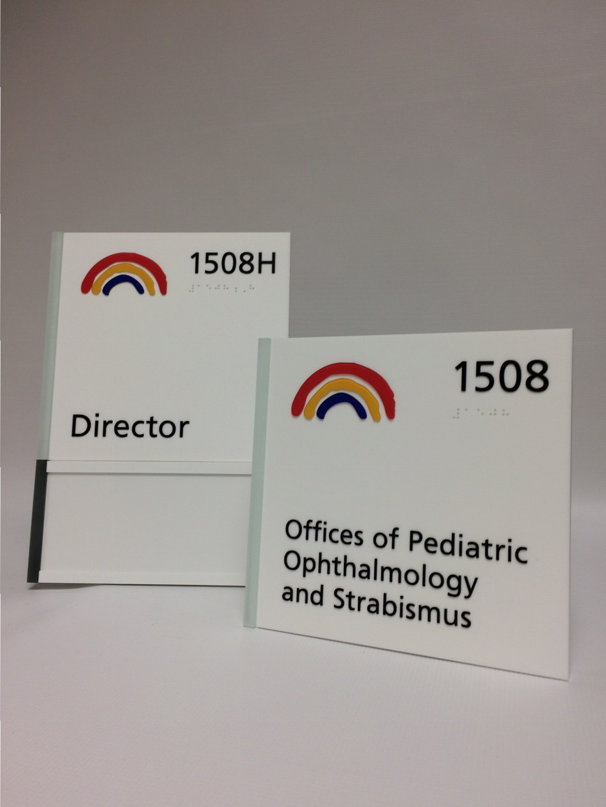 ADA Signs for Rainbow Babies and Children's Hospital